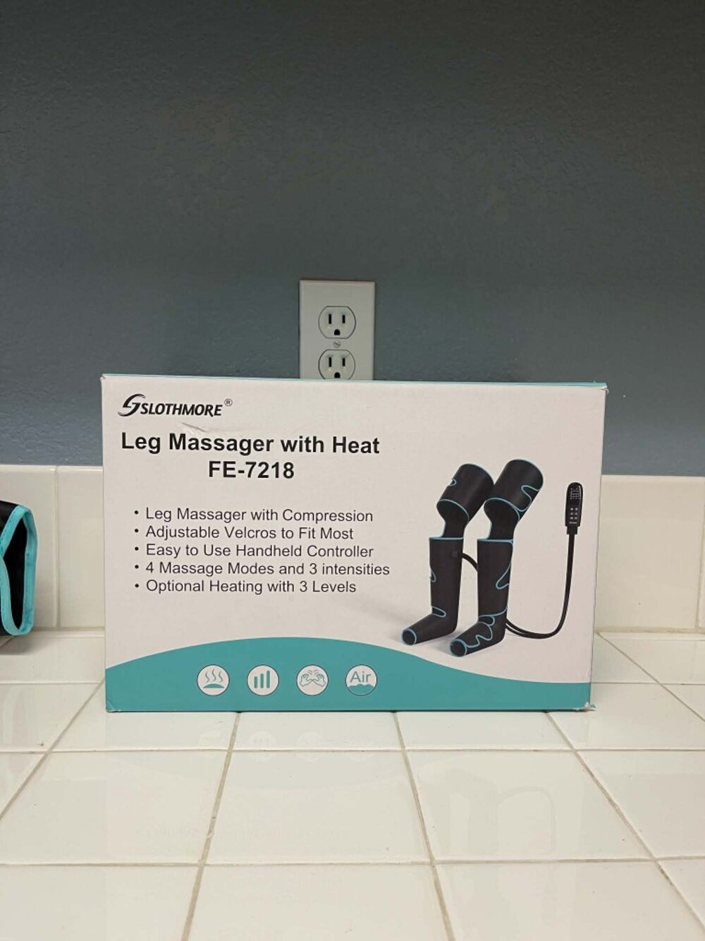 Slothmore leg massagers with compression and heat (FE-7218)